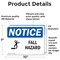 Signmission 7 in Height, 10 in Width, Vinyl Decal, Rectangle OS-2PACK-NS-D-710-L-12428 - alternate 3